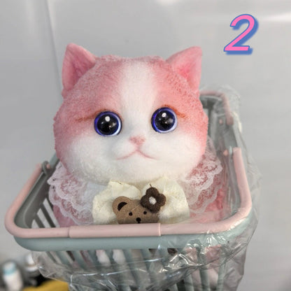 1000g Handmade Silicone Cats Stress Relief Taba Squishy Toy
