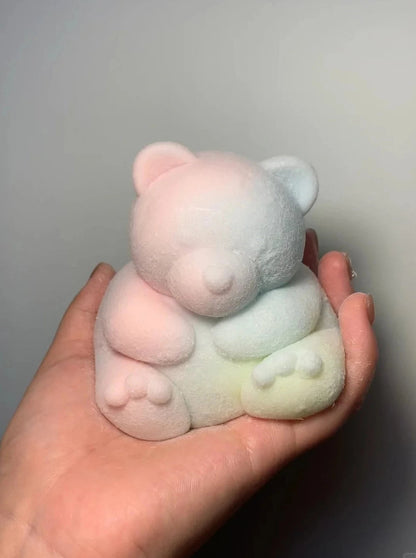 Handmade Silicone Large Bear Stress Relief Taba Squishy Toy （300g-350g）