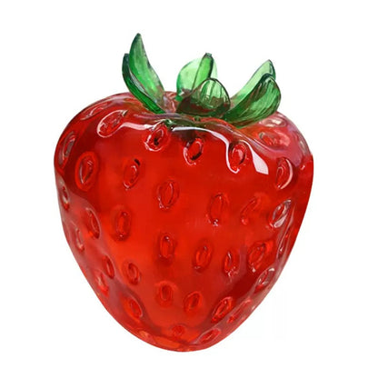 Strawberry Shape Vaseline Base Handmade Stress Ball