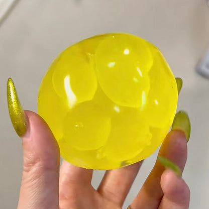 Fruit Hard Candy & Vaseline Base Stress Ball Squishy Stress Relief Decompression Toy