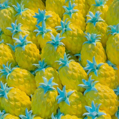 Crunchy Pineapple Bead & Clay Base Stress Ball Squishy Stress Relief Decompression Toy