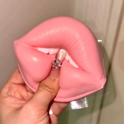 Slow Rising Squishy Mouth Lips Stress Relief Decompression Toy