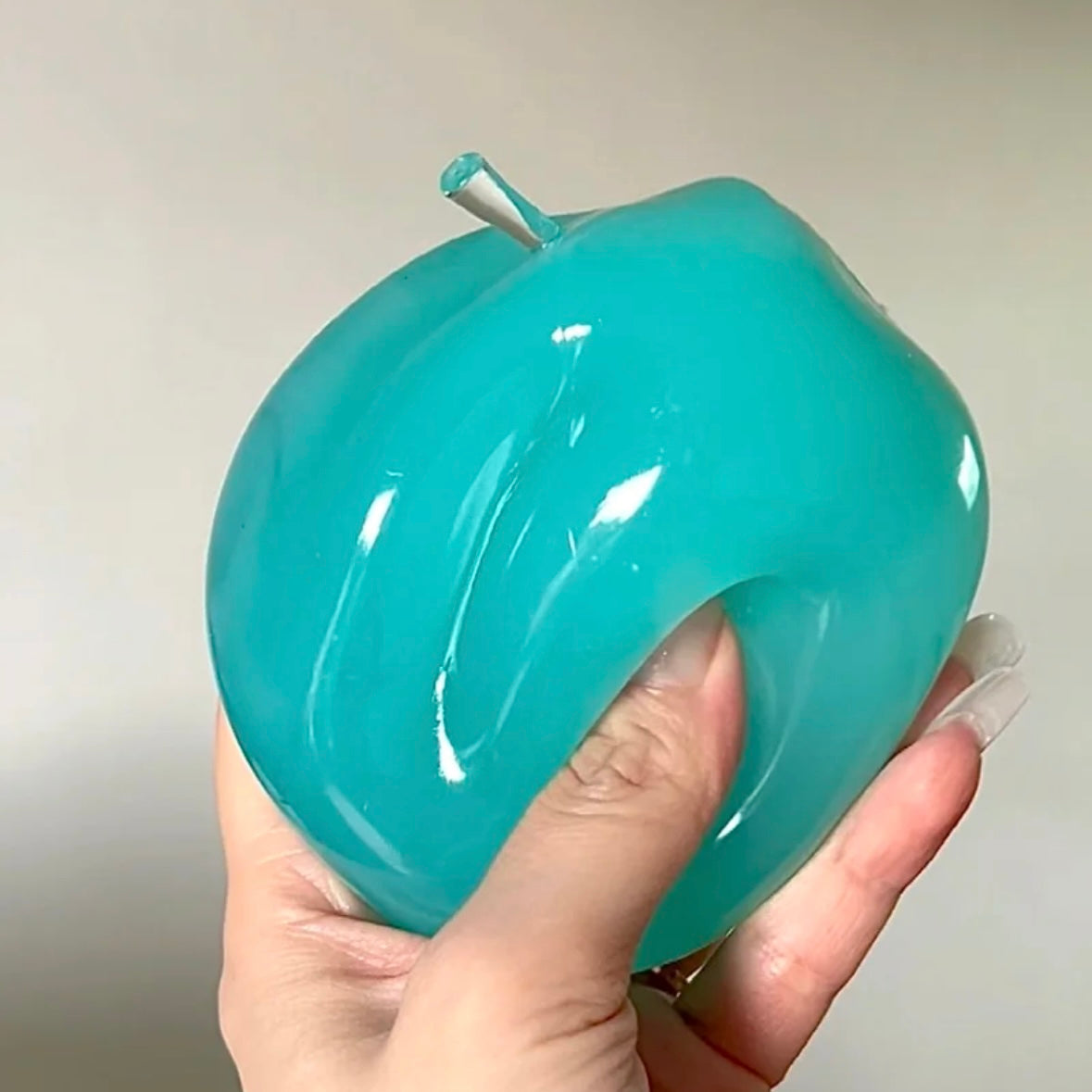 Apple Shape Crisp Satisfying Sound Stress Ball