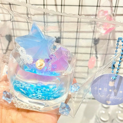 Transparent  Cup of Stars Taba Squishy Toy