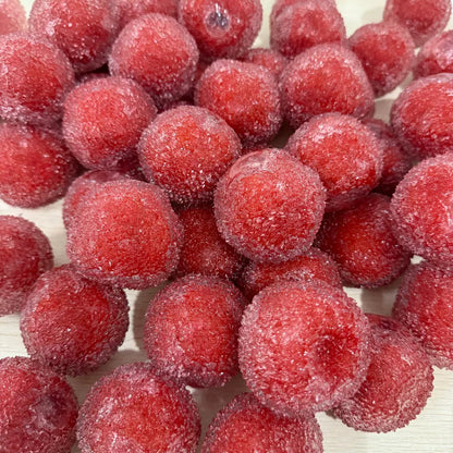 Crisp Satisfying Sound Red Bayberry Handmade Stress Balls