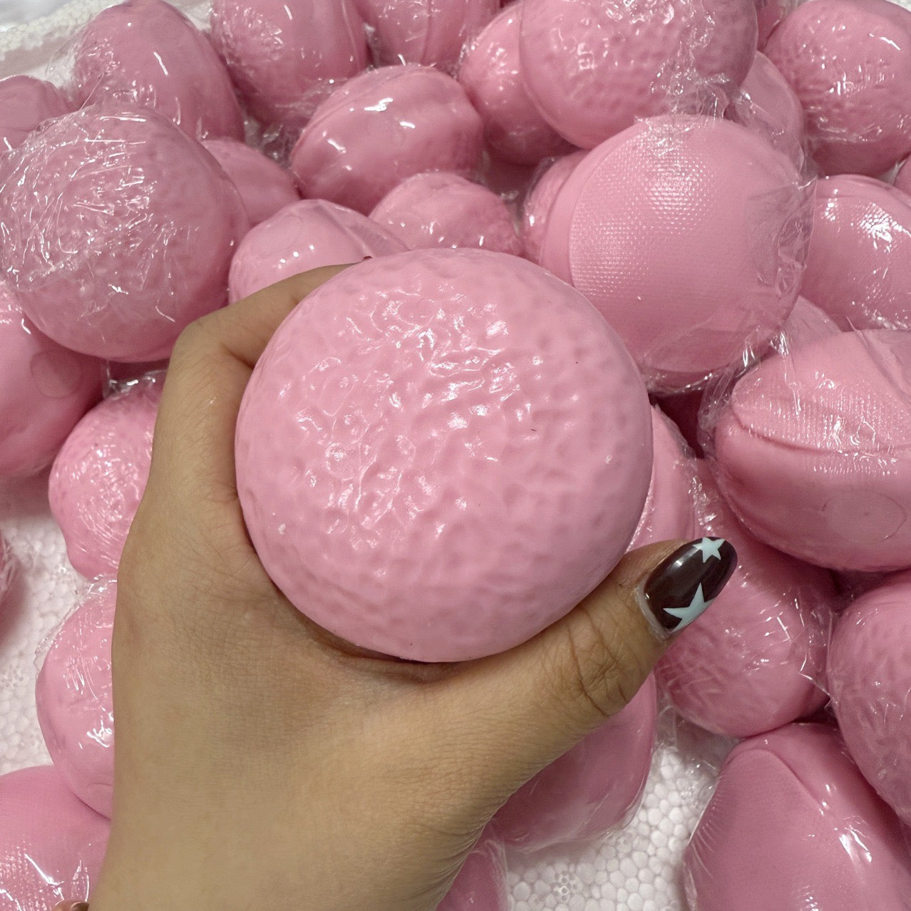 Crunchy Chocolate Pie Stress Ball Squishy Bead & Clay Base Stress Relief Decompression Toy