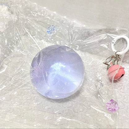 Transparent Handmade Silicone Stress Ball Taba Squishy Toy with Freebie