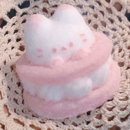 Handmade Silicone Cute Rabbit Bunny Stress Relief Squishy Toy