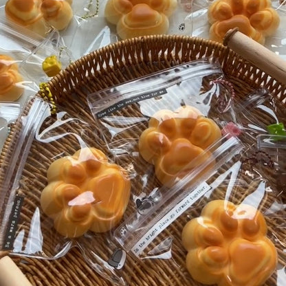 Caramel Cat's Paw Taba Squishy Toy - Christmas Series
