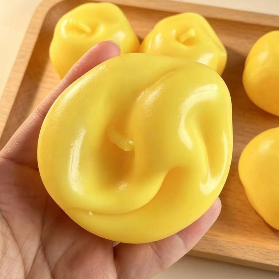 Vaseline Base Yellow Apple Handmade Stress Balls