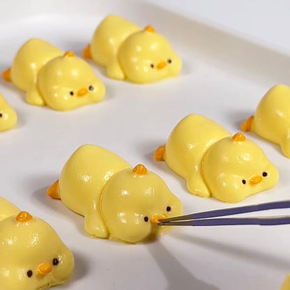 4pcs Mini Size Duck Taba Squishy Toy