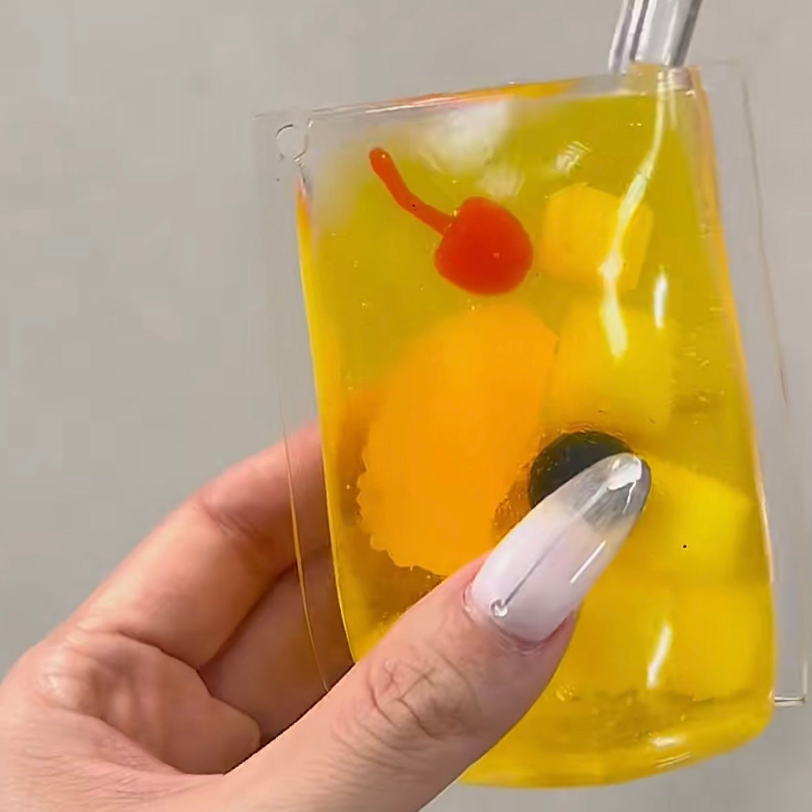 Vaseline Base Fruits Drink Handmade Stress Balls