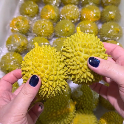 Crunchy Durian Fruit Bead & Clay Base Stress Ball Squishy Stress Relief Decompression Toy
