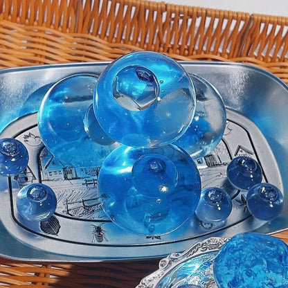A Blueberry Jelly Base Stress Ball