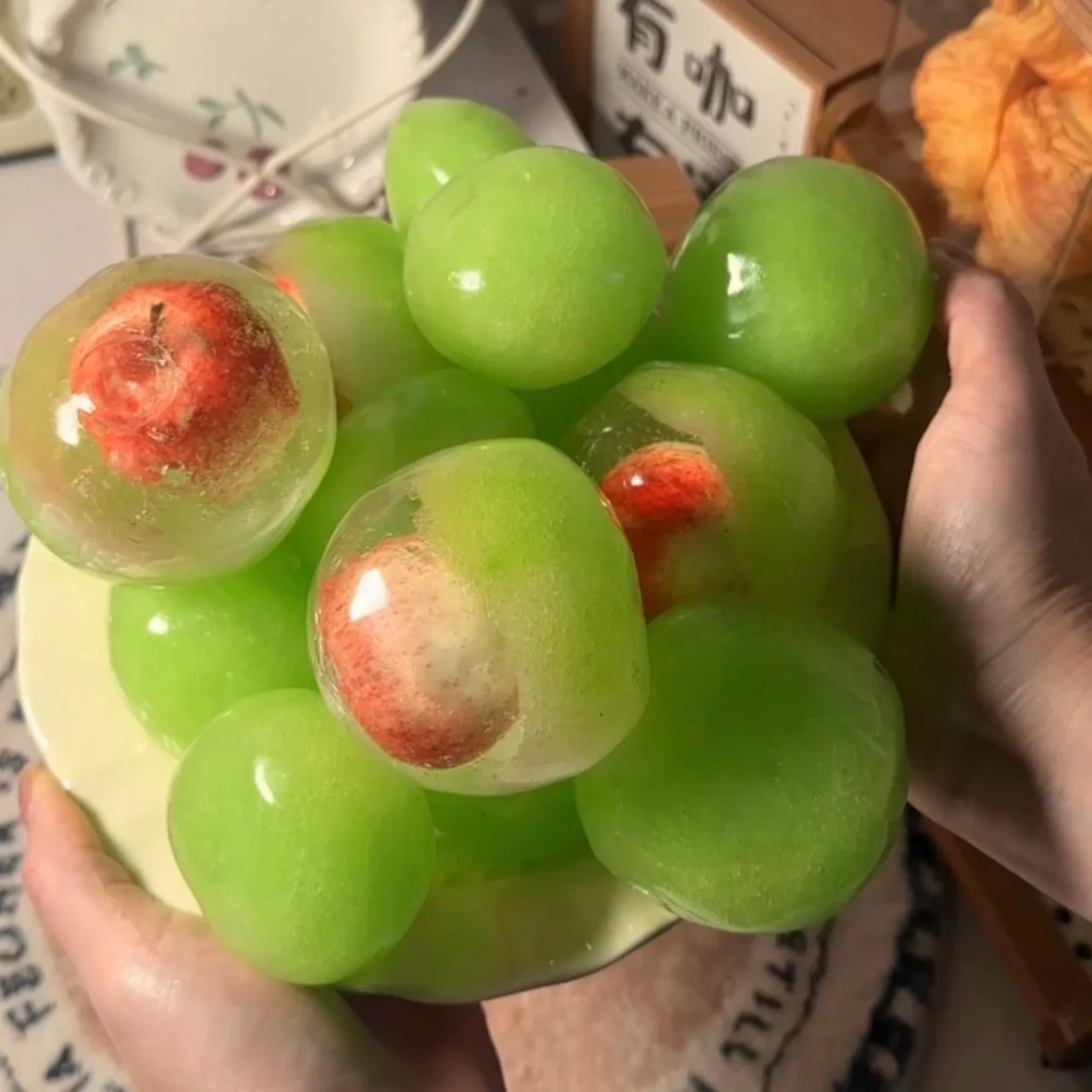 Crisp Satisfying Sound Apple / Cherry / Peach / Grape / Mango Stress Ball
