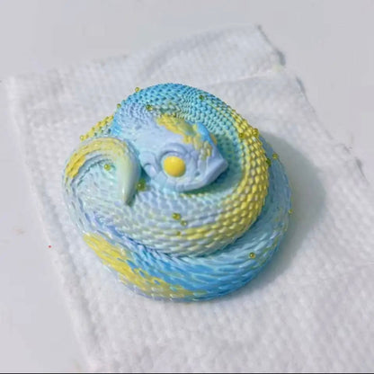 Handmade Circling Snake Taba Squishy Toy