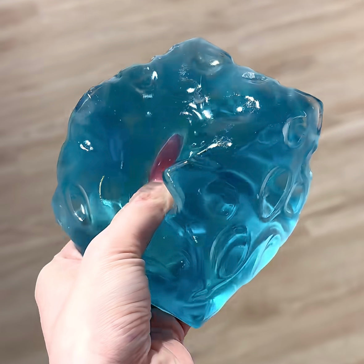 Large Cheese Vaseline Stress Ball Squishy Stress Relief Decompression Toy (400g)