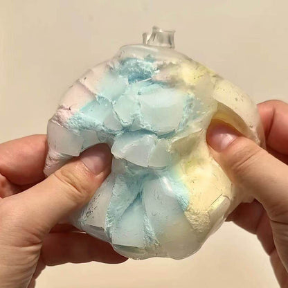 Chocolate Stress Ball Crispy Skin Squishy Stress Relief Decompression Toy