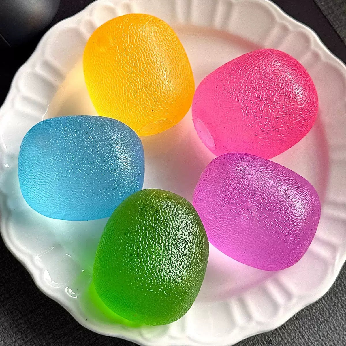 Stress Ball Jelly Ball Squishy Stress Relief Decompression Toy
