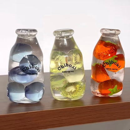 Vaseline Fruit Juice Drink Stress Ball Squishy Stress Relief Decompression Toy