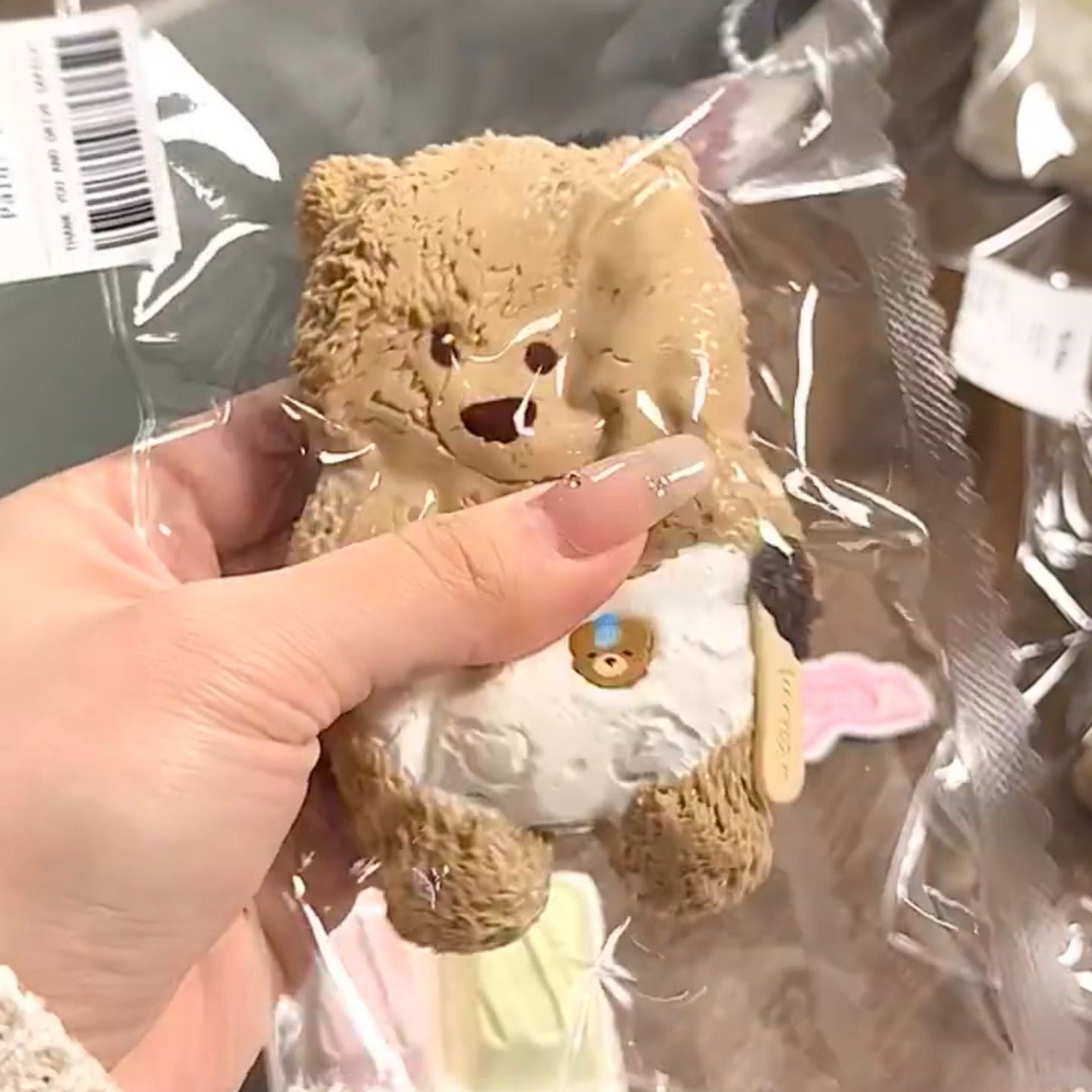 Handmade Brown Bear Taba Squishy Toy