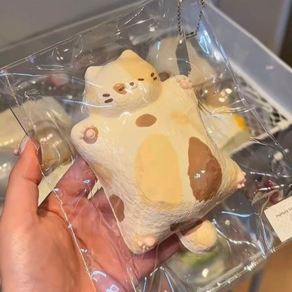 Handmade Califlower Kitten Cat  Taba Squishy Toy