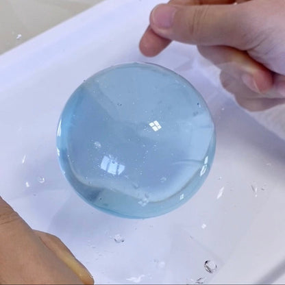 Transparent Handmade Silicone Stress Ball Taba Squishy Toy with Freebie