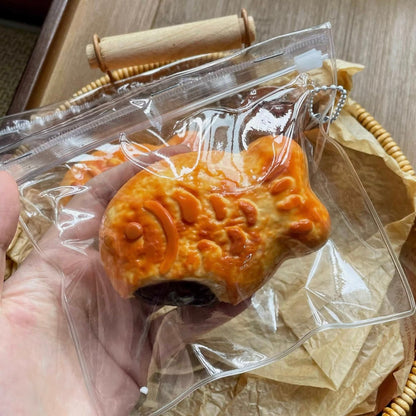 160g Handmade Silicone Molten Taiyaki Taba Squishy Toy