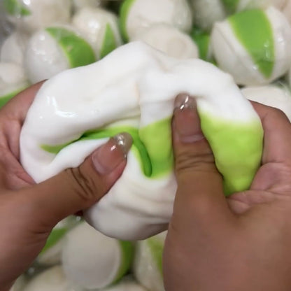 Crunchy Pistachio Bead & Clay Base Stress Ball Squishy Stress Relief Decompression Toy