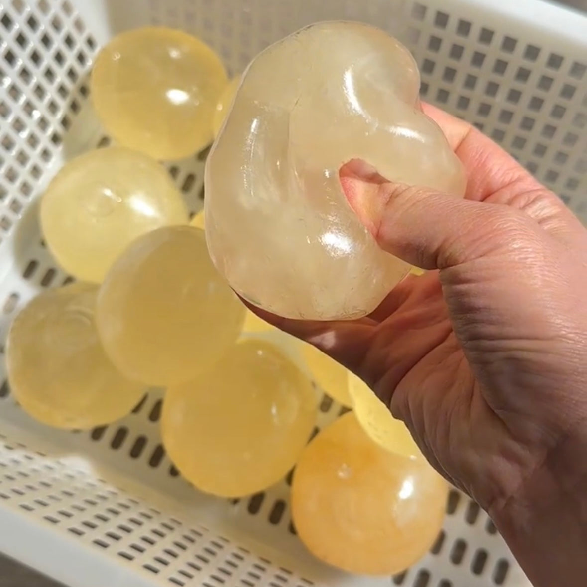 Coconut Oil Soap Base Handmade Stress Balls