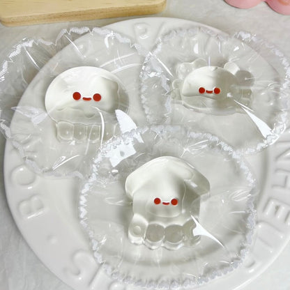 Handmade Transparent Jellyfish Octopus / Squid,/ Crab Taba Squishy Toy
