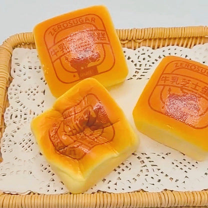 Slow Rising Squishy Cheese Cake Stress Relief Decompression Toy