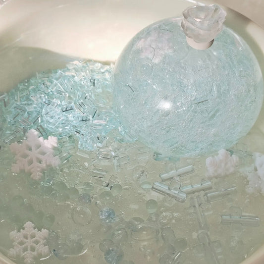 Handmade Snowflower Stress Ball
