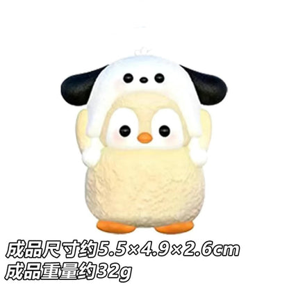 Penguins Mold Silicone Squishy Mold