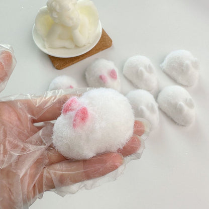 2pcs Handmade Rabbit Bunny Taba Squishy Toy