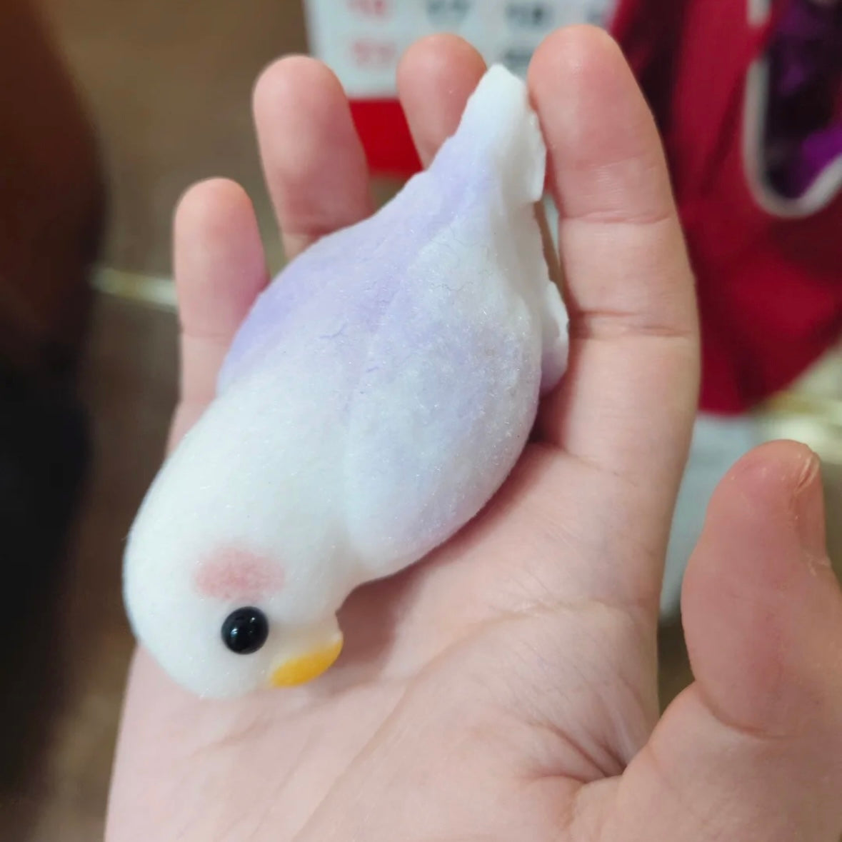 6 Colors Handmade Parrots Taba Squishy Toy