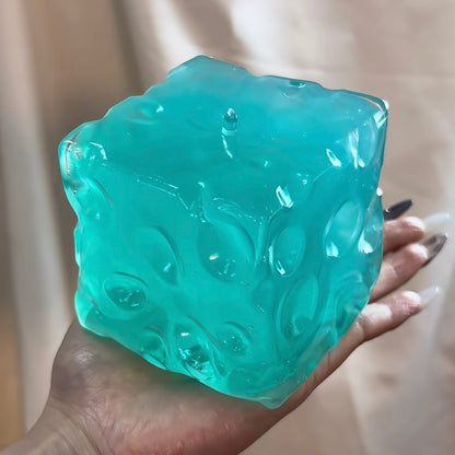 Large Cheese Vaseline Stress Ball Squishy Stress Relief Decompression Toy (400g)