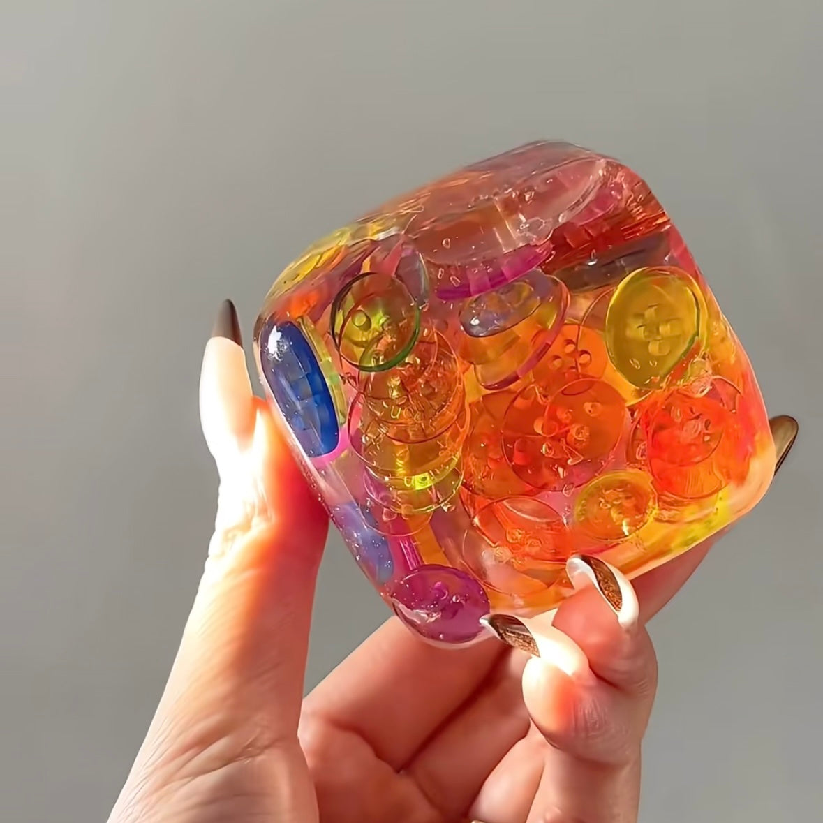Button & Vaseline Base Handmade Stress Balls