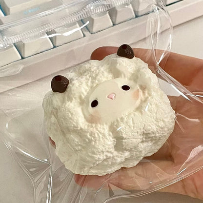 Handmade Silicone Sheep Taba Squishy Toy