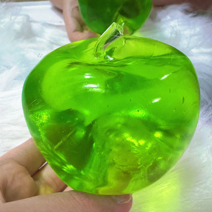 Apple Shape Vaseline Base Handmade Stress Balls