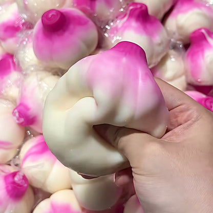 Crunchy Onion Bead & Clay Base Stress Ball Squishy Stress Relief Decompression Toy