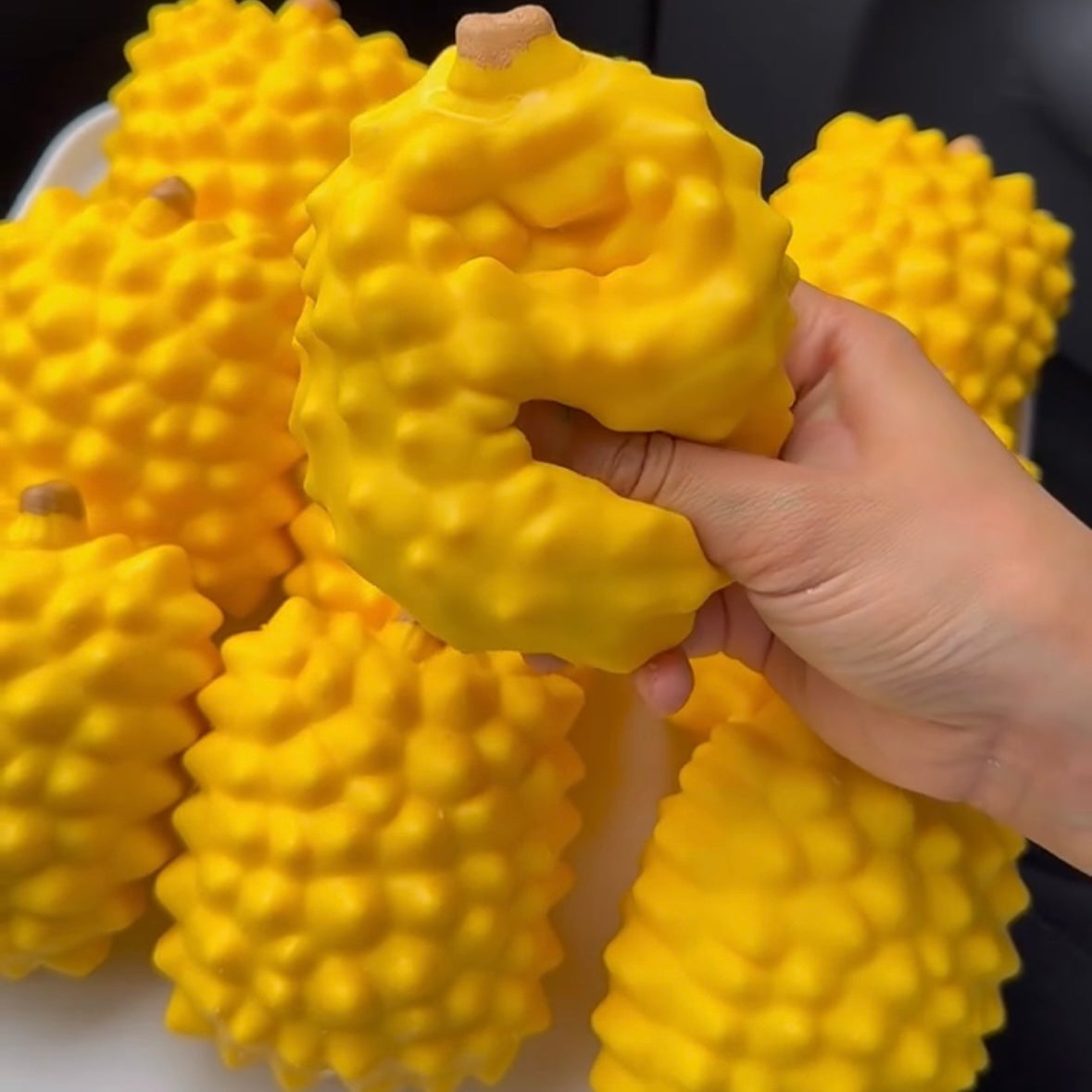 Crunchy Durian Handmade Stress Balls