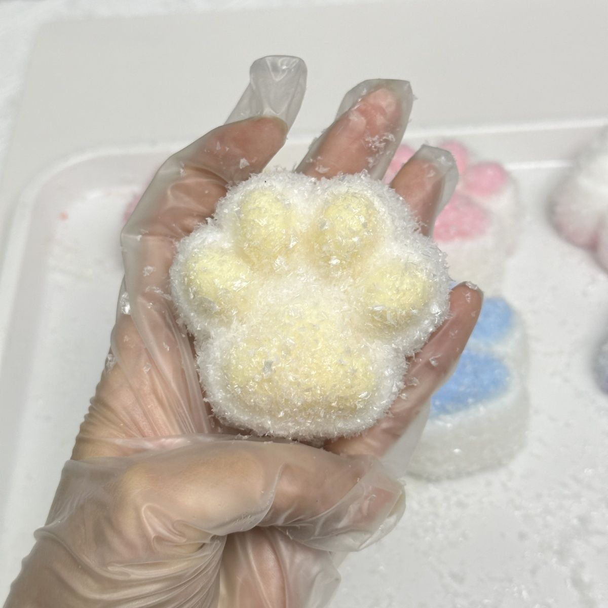 Handmade Silicone Cat's Paw Stress Relief Taba Squishy Toy