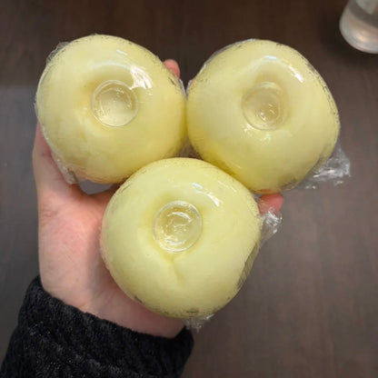 Butter Yellow Coconut Oil Soap Base Stress Balls Stress Relief Decompression Toy