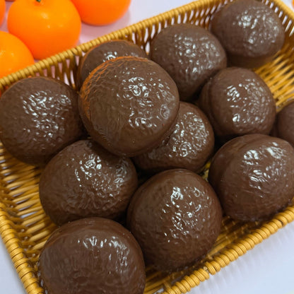 Crunchy Chocolate Pie Stress Ball Squishy Bead & Clay Base Stress Relief Decompression Toy