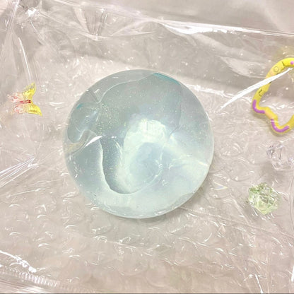 Transparent Handmade Silicone Stress Ball Taba Squishy Toy with Freebie