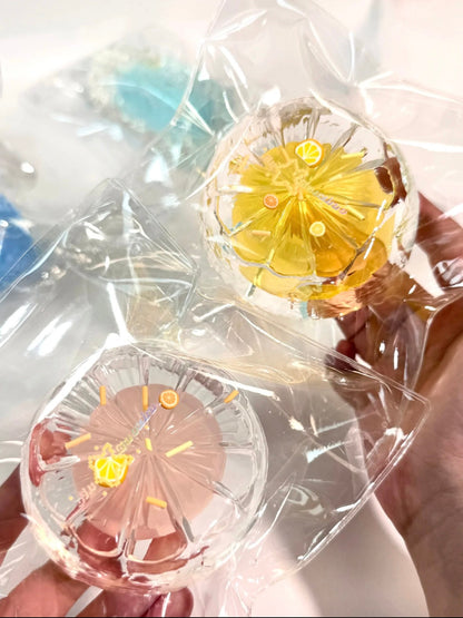 Transparent Handmade Grapefruit Taba Squishy Toy (Liquid Squishy)