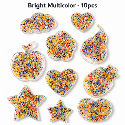 10PCS Silicone Picky Pad Set – Bead Picking Fidget Toys