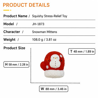 Christmas Slow-Rise Silicone Squishy Toys