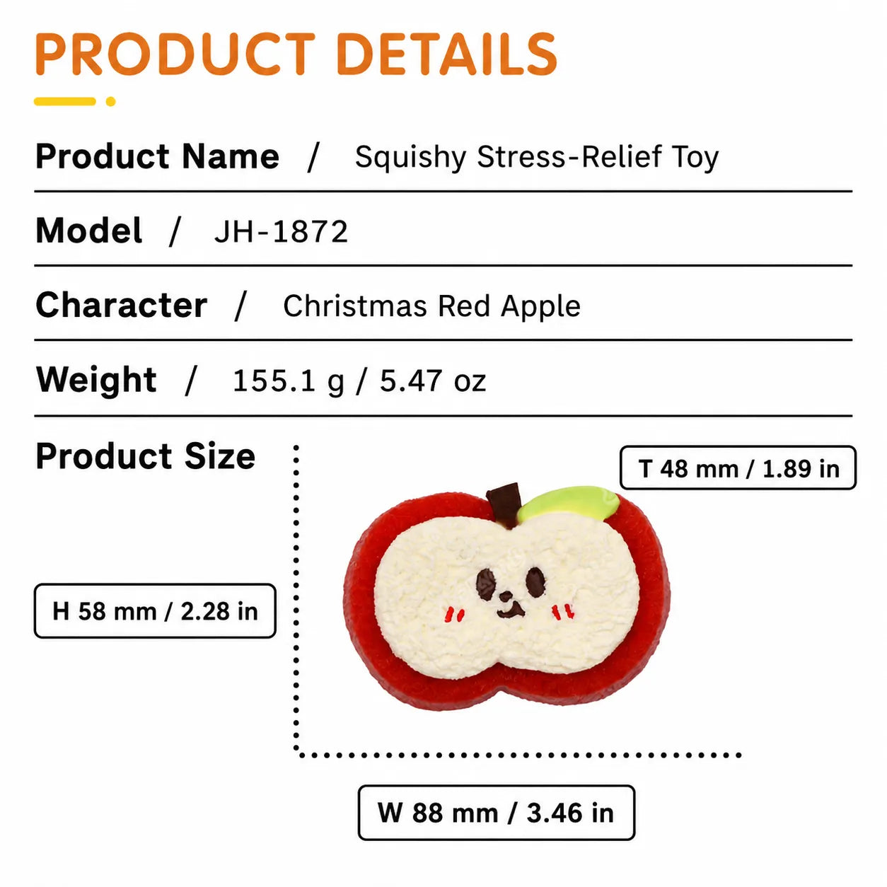 Christmas Slow-Rise Silicone Squishy Toys
